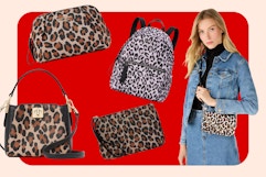 All Things Leopard at Kate Spade: $24 Cosmetic Bag, $70 Bags, and More card image