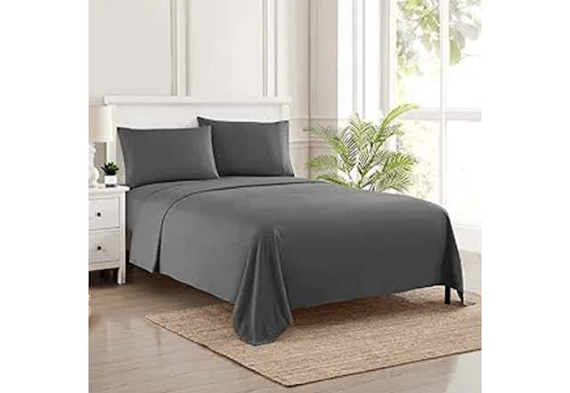 Check Out These Deals on Cooling Bed Sheets — Prices Starting at Just $11 card image