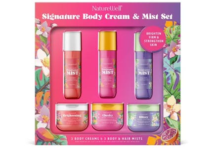 NatureWell Body Cream and Mist Set