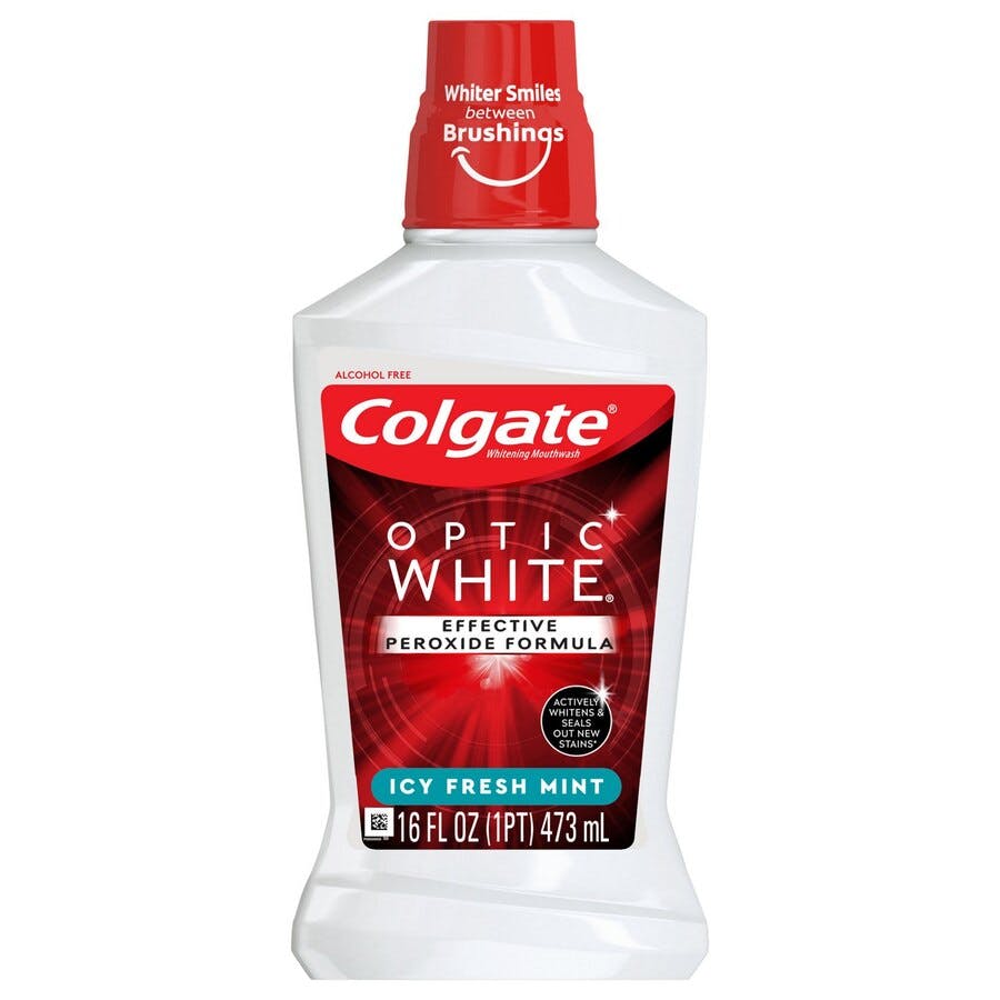 2 Colgate Optic White Mouthwashes