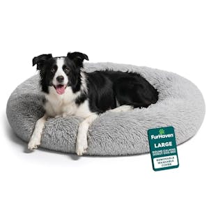 Furhaven Calming Donut Dog Bed
