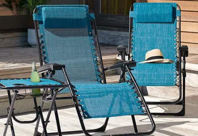 Sonoma Goods For Life Antigravity Chair, as Low as $36 With Kohl's Cash card image