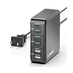 130W 6-Port Charging Station