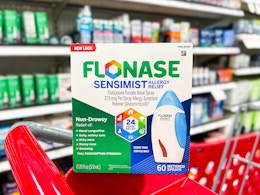 Flonase Allergy Nasal Spray, Just $9 at Target (Reg. $17) card image