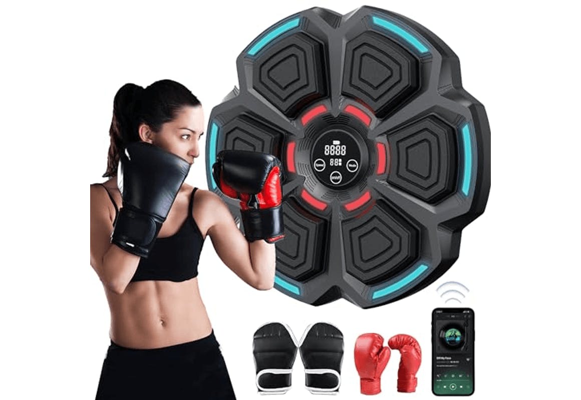 Music Boxing Machine With Gloves