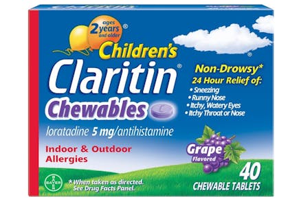 Claritin Allergy Chewables