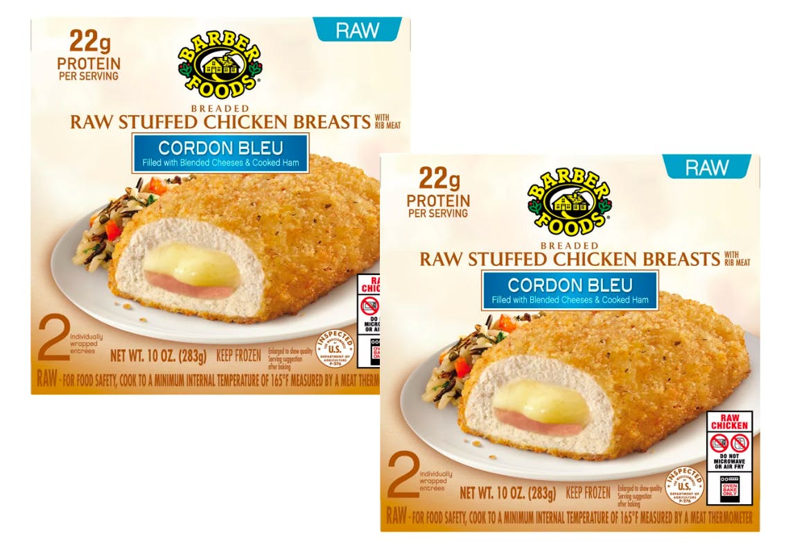 2 Stuffed Chicken Breasts