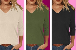 Women's V-Neck Sweater