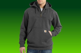 Carhartt Men's Sweatshirt on green KCL template