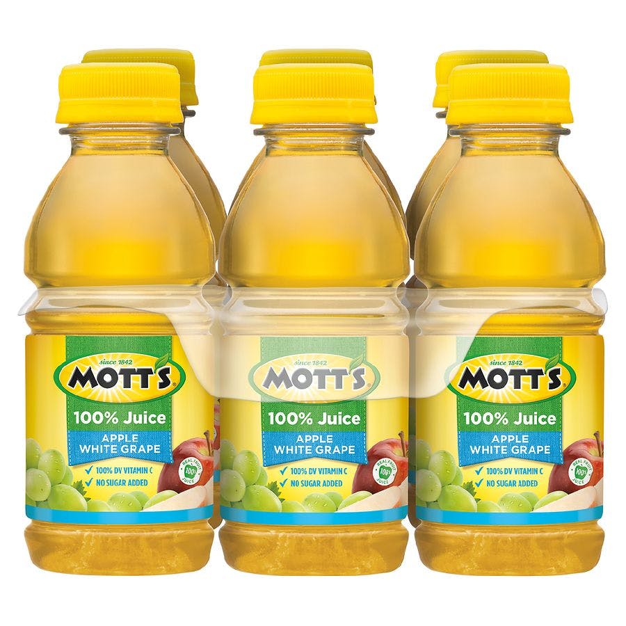 Mott's Apple Grape Juice 6-Pack