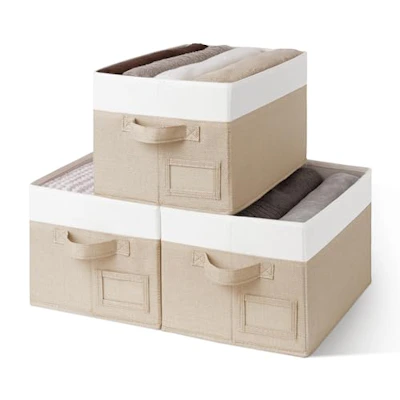 Shelf Storage Baskets 3-Pack