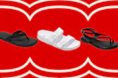 Target women's sandals on KCL template