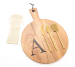 Monogrammed Charcuterie Set