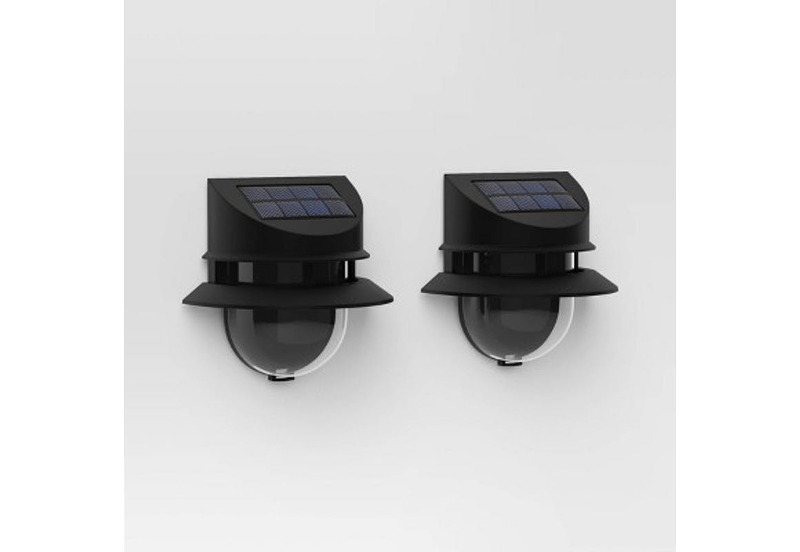 Threshold Solar LED Outdoor Step Lights Set