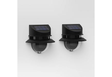 Threshold Solar LED Outdoor Step Lights Set