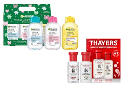Garnier + Thayers Gift Set