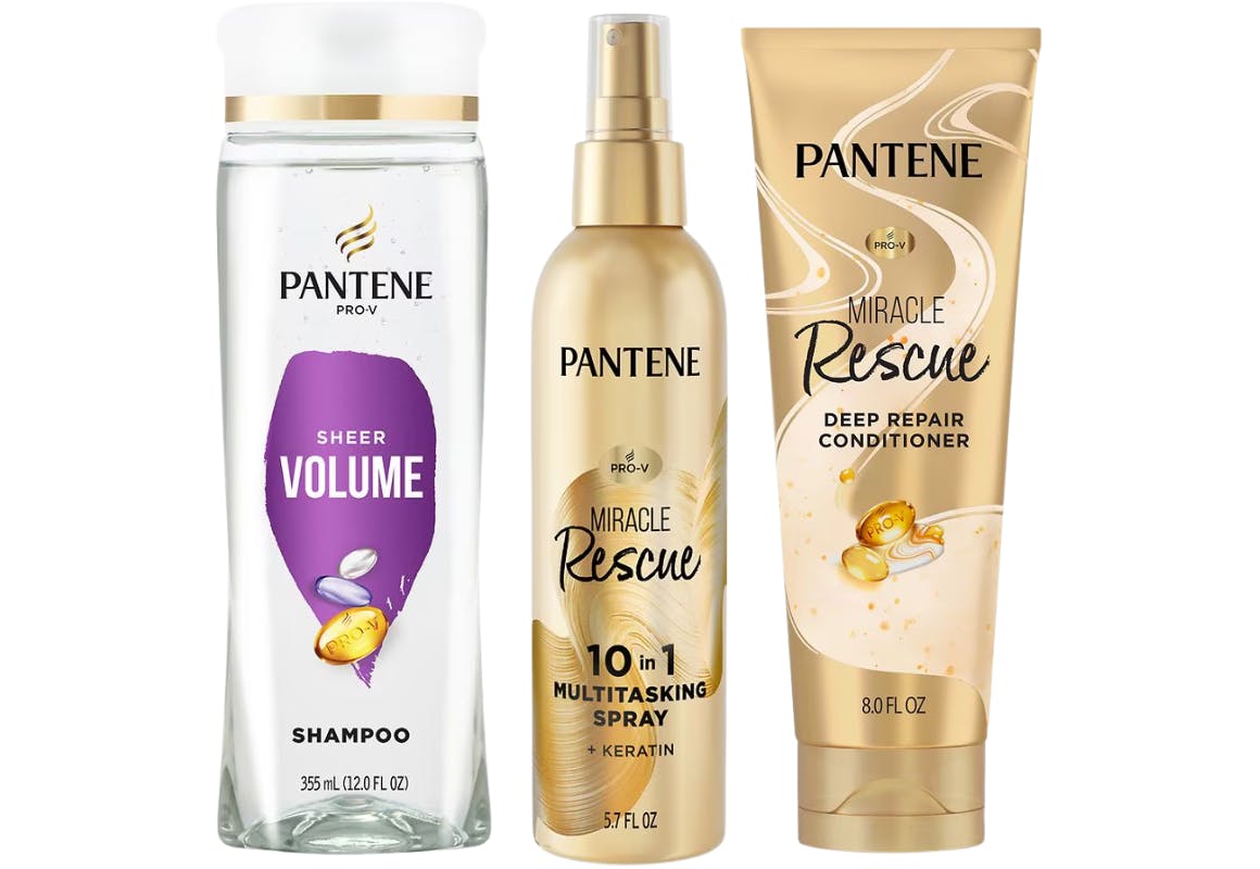 3 Pantene Products