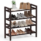 Bamboo Shoe Rack