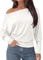 PRETTYGARDEN Women's Off-Shoulder Top