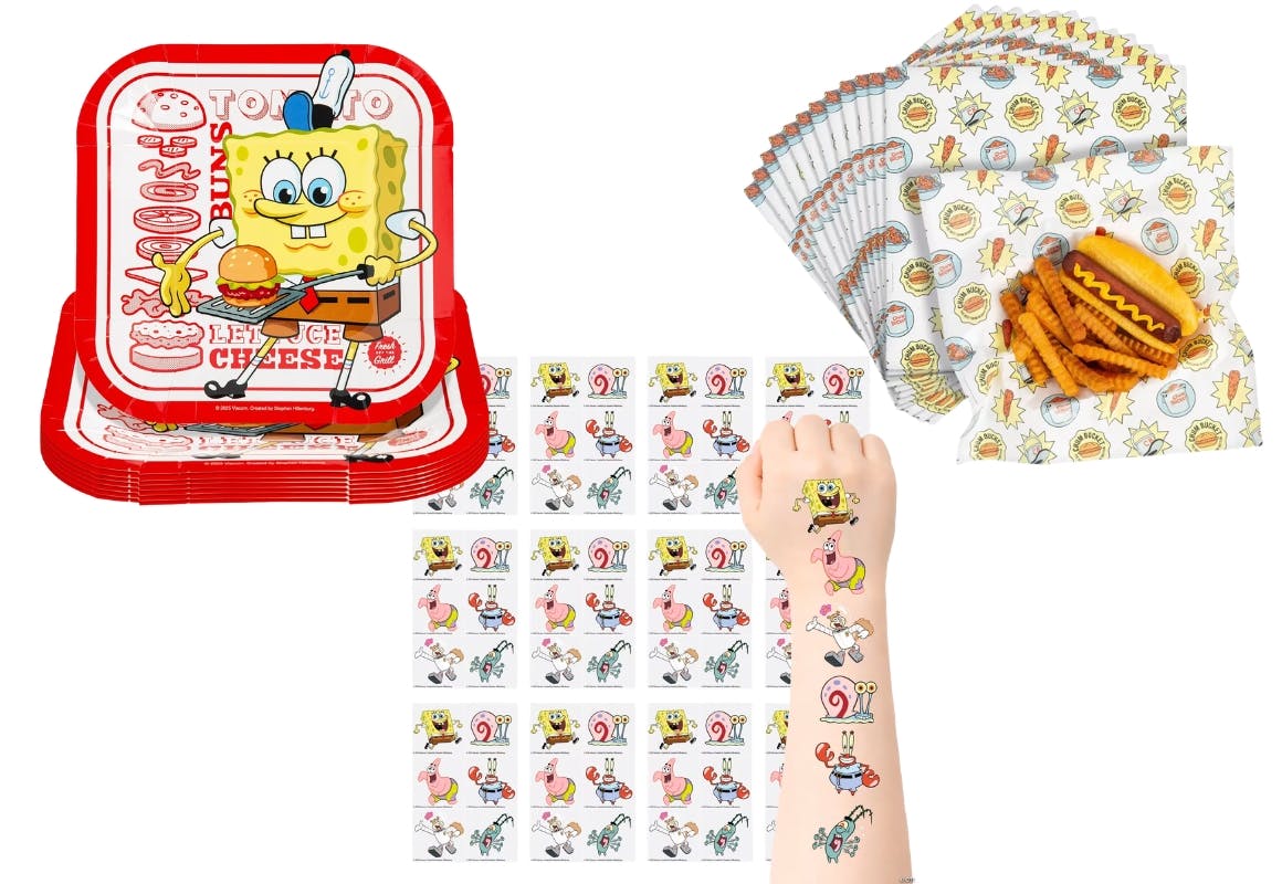 Spongebob Party Supplies