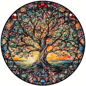 Tree Suncatcher Ornament