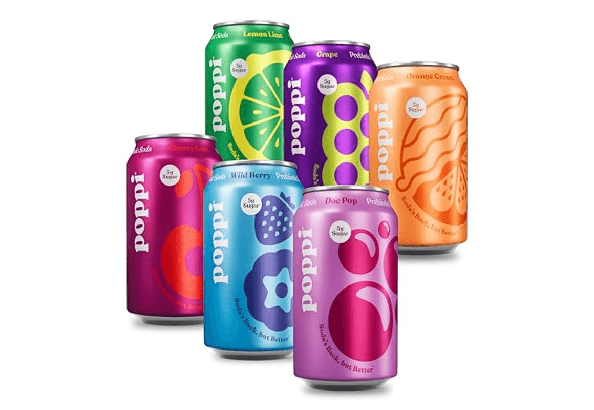 Poppi Prebiotic Soda 12-Pack 