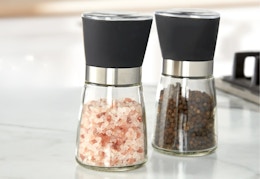 Salt and Pepper Grinders, Only $7 at Walmart (Reg. $18) card image