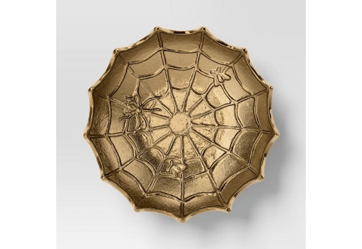 Threshold Halloween Spiderweb Bowl