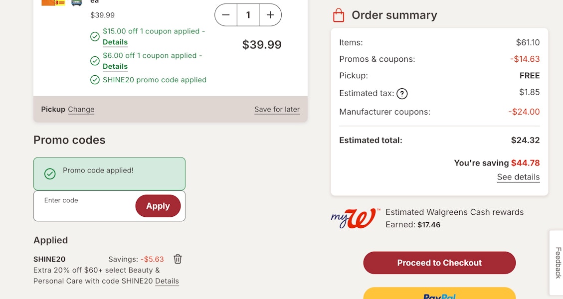 walgreens screenshot
