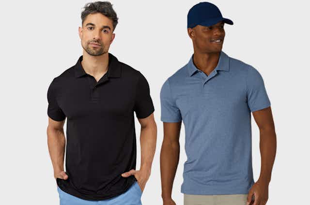 You Can Get 3 Men's Polos for Only $24 Shipped at 32 Degrees card image