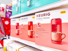 Keurig-k-mini-mate on Target shelf