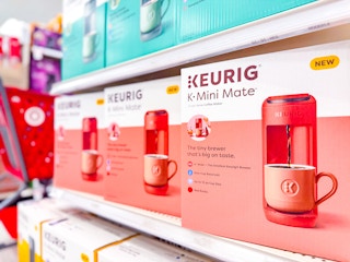 Keurig-k-mini-mate on Target shelf