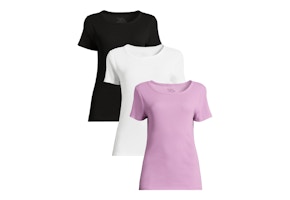 Time and Tru Women’s Rib Tee 3-Pack