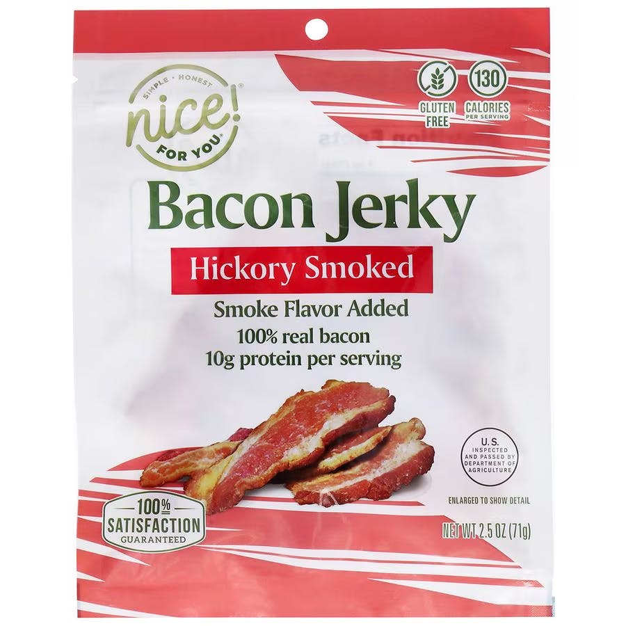 2 Nice Bacon Jerky Bags