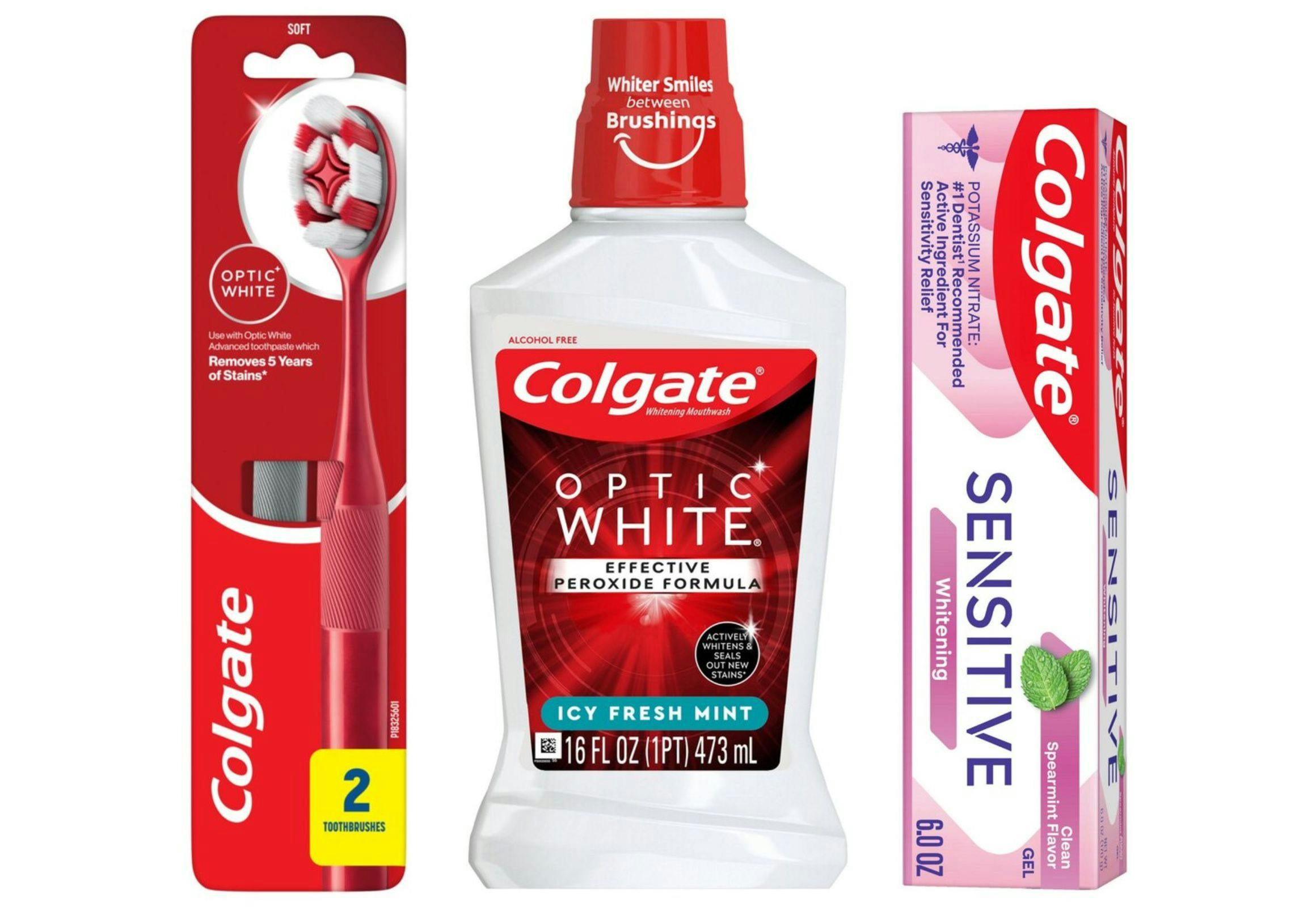 3 Colgate Products