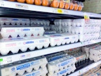 egglands best eggs on store shelf