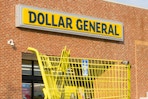 the exterior of the dollar general
