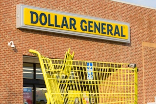 the exterior of the dollar general