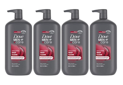 4 Dove Men+Care Body Wash
