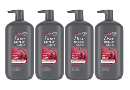 4 Dove Men+Care Body Wash