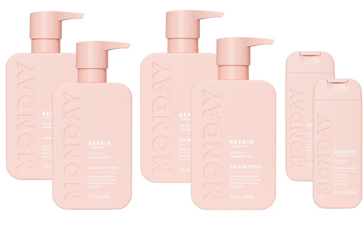 6 Monday Hair Care Products