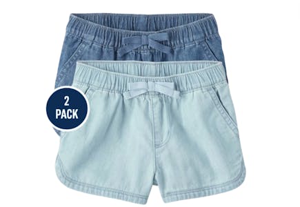 Children's Place Toddler Shorts 2-Pack