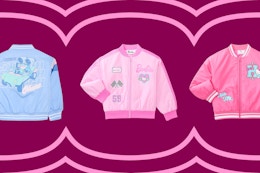 Characters kids bomber jackets: Stitch, Barbie & Hello Kitty