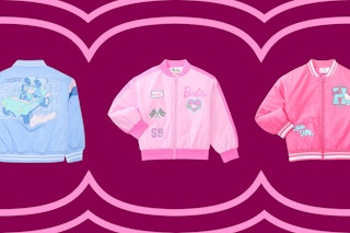 Characters kids bomber jackets: Stitch, Barbie & Hello Kitty
