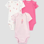 Baby Bodysuit 3-Pack