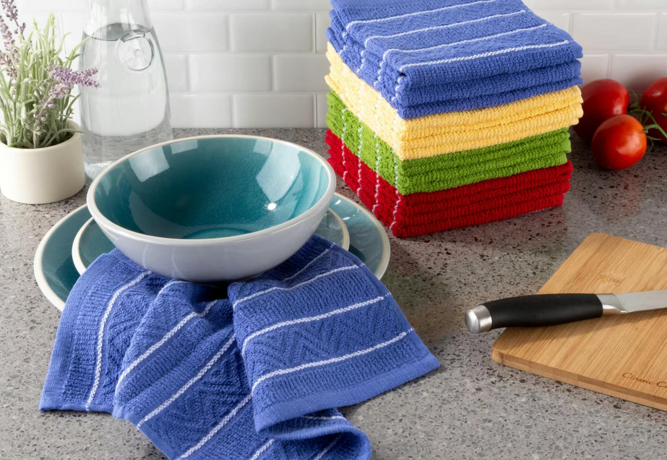Special Buys on Kitchenware at Home Depot 1 Dishcloths, 8 Utensil