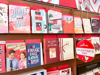 hallmark card aisle