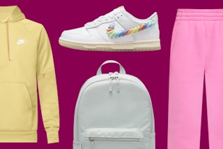 A collage of Nike fall sale items