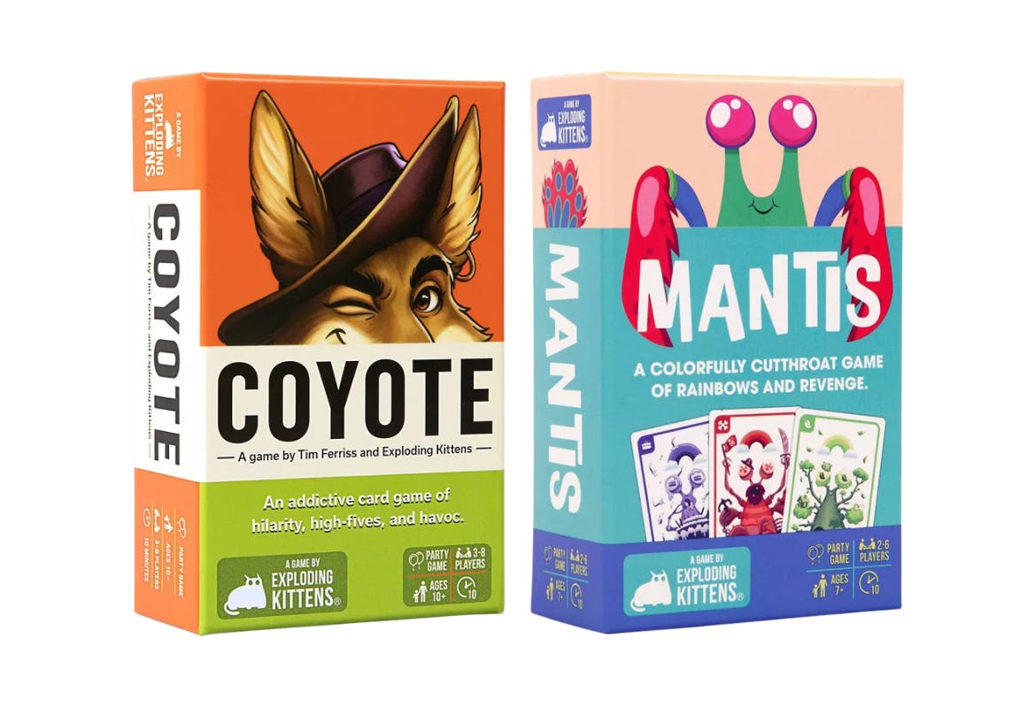 2 Exploding Kittens Card Games