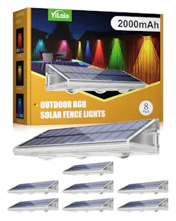 Solar Fence Lights
